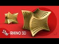 Complex Cube Design using Rhino 3D
