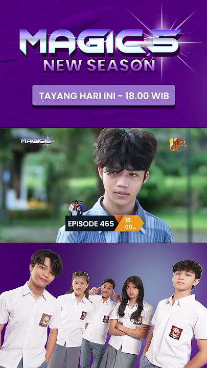 episode 465 jangan lupa nanti kalian nonton ya☺️☺️hanya di#indosiar#magic5newseason