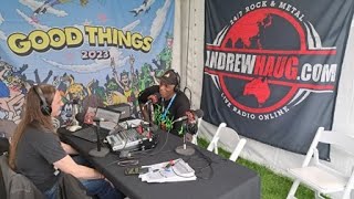 Derrick Green SEPULTURA @ The Good Things Festival Radio Interview December 1 2023