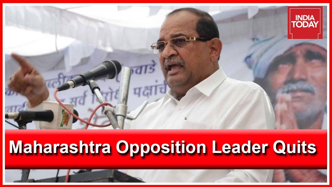 Congress Leader Radhakrishna Vikhe Patil Quits As Opposition Leader After His Son Joins BJP