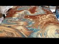 Acrylic   Dirty pour. Акриловая Заливка цвета Металлик #0283