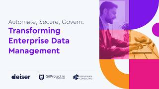 Webinar: Transforming Enterprise Data Management