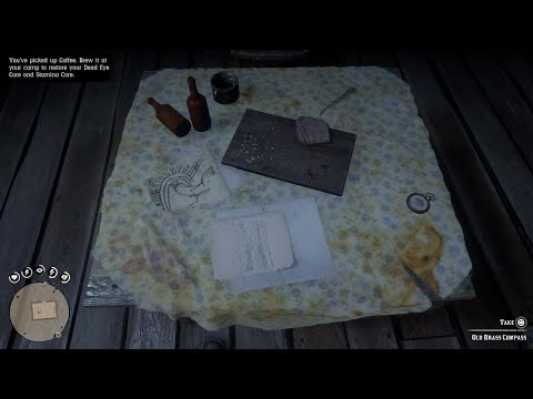 Red Dead Redemption 2 - Где найти древний латунный компас? (Подробности в описании к видео)