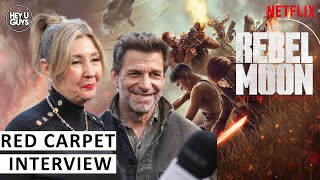 Rebel Moon Part Two Premiere | Zack Snyder & Deborah Snyder Interview | Extended Sucker Punch?