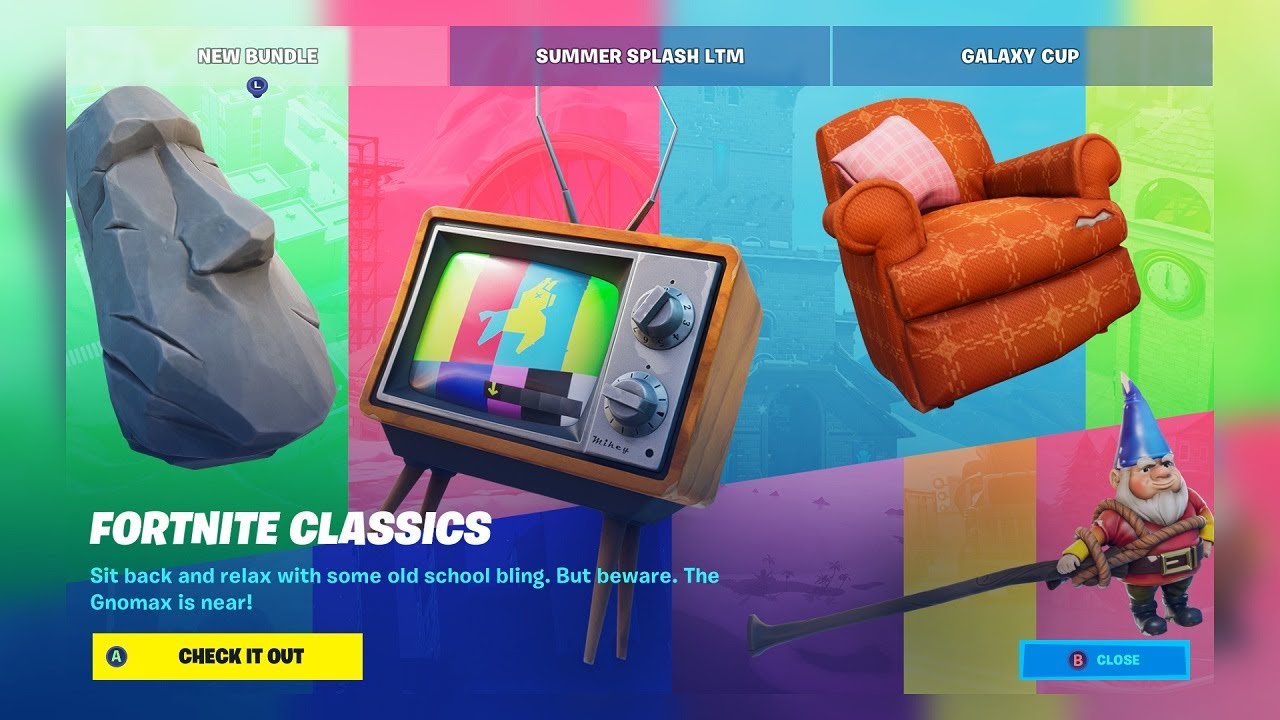 New Fortnite Classics Bundle Fortnite Item Shop July 21 2020 Youtube