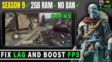 COD Mobile  Season 9 Lag Fix & FPS BOOST  - GFX Tool & Config File for Any Device No FPS Drops