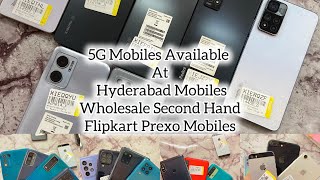 Second Hand Mobiles Wholesale in Hyderabad mobile market 5G phones available Jagdish market