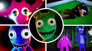 NEW Garten of Banban - All Jumpscares + Secrets (Maze of Bouncy Bear) screenshot 3