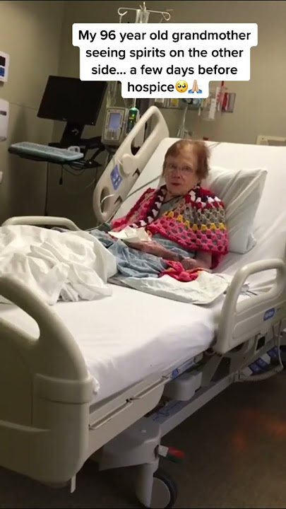 She saw a Ghost in Hospice? #shorts #paranormal