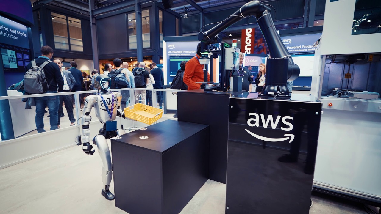 Deploying industrial AI on AWS: Building the autonomous factory | AWS Events