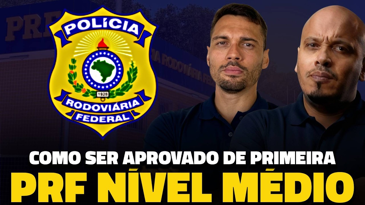 🏆CONCURSO PRF ADMINISTRATIVO 2026: MELHOR PLANO DE ESTUDO