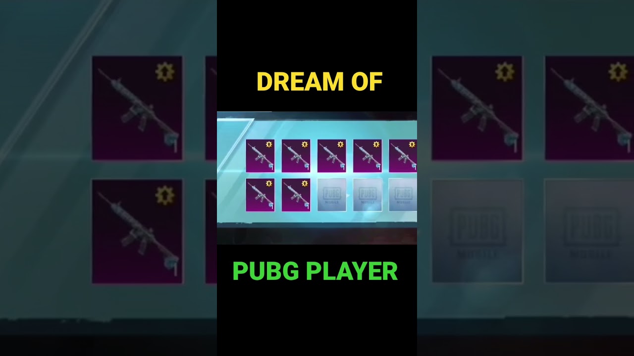 DREAM OF ALL PUBG PLAYER