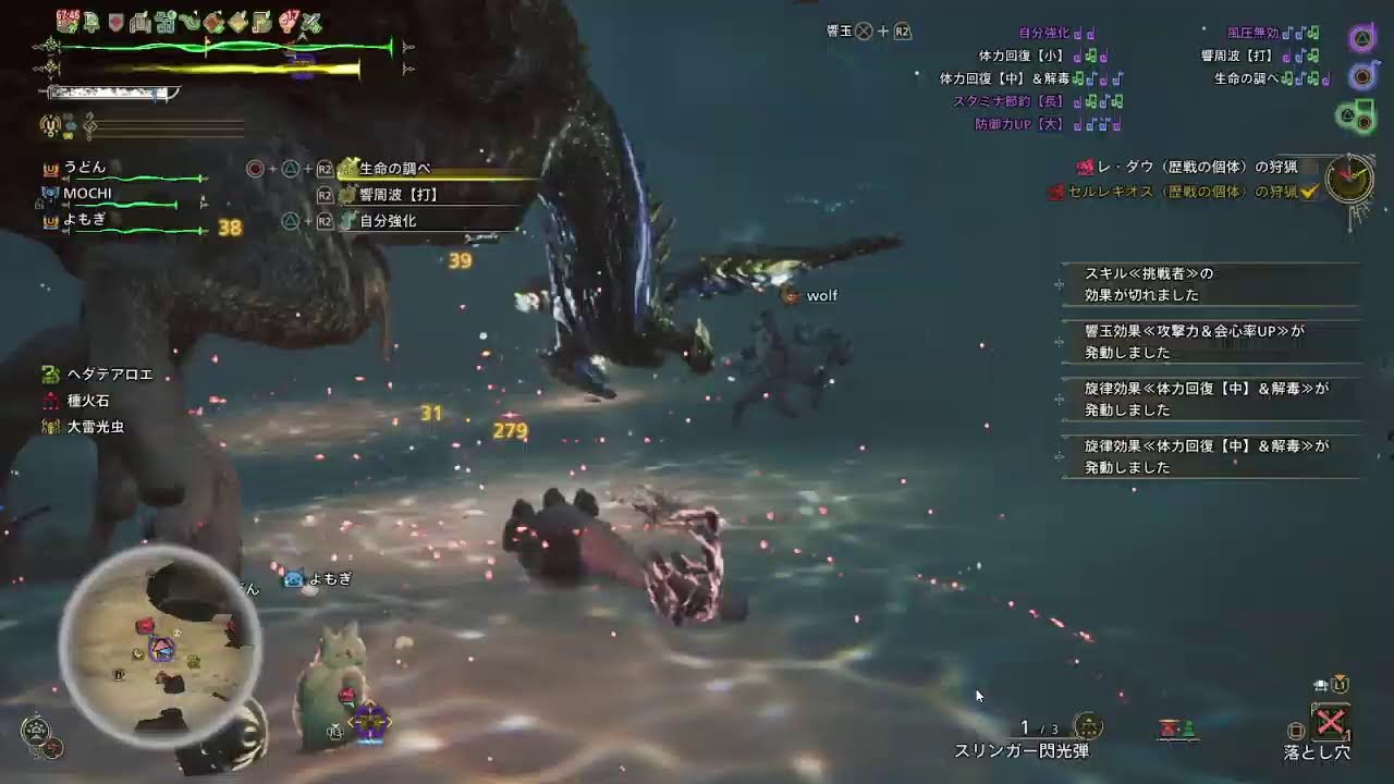 【モンハンワイルズ参加型】レダレギ護石周回。※PC調子悪い。クラッシュしたらごめんなさい。