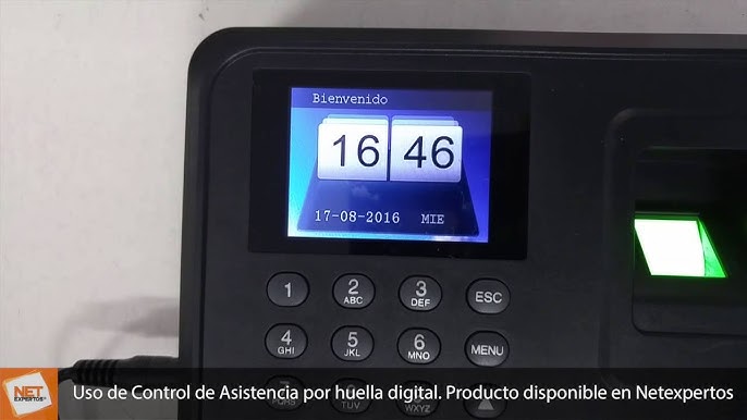 Control de asistencia por huella dactilar - biometrico 