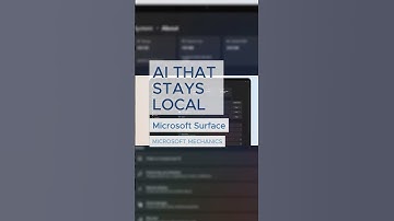 Fast on-device AI for everyday tasks. #intel #5G #microsoftcopilot #microsoftsurface