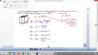 Optimization   Open Box