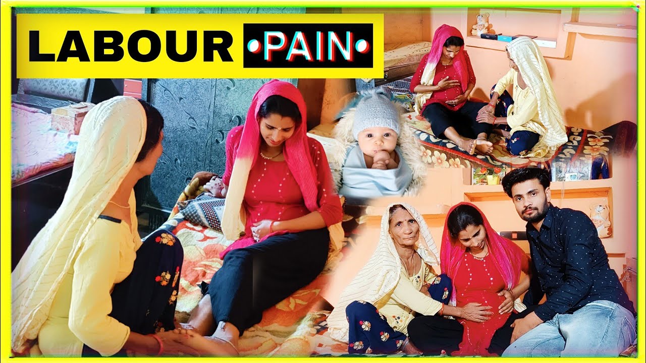 Birth Vlog || My real labour pain 😢 & My baby delivery🧑‍🍼? So much pain || he cried || Hindi 2022