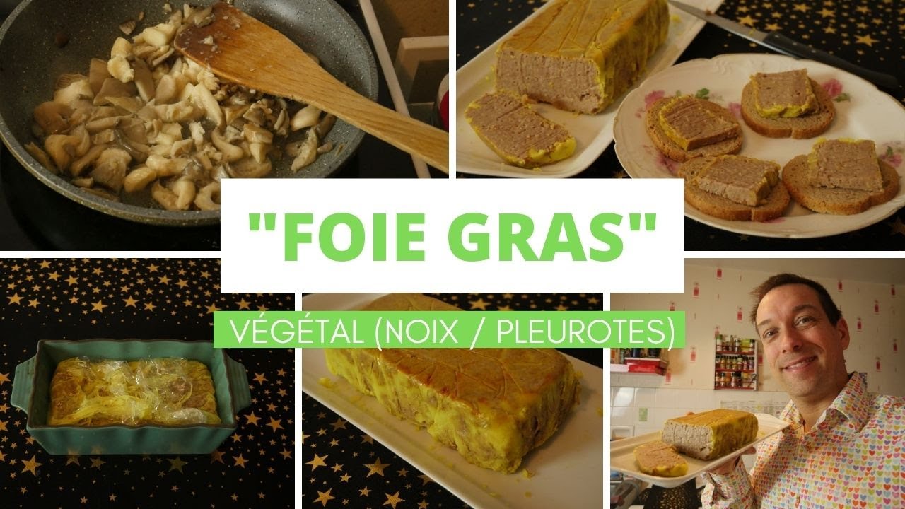 Faux-gras vegan (alternative au foie gras) - Peugeot Tristan