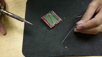 Graphic LCD 84x48 - Nokia 5110 with Pin Headers