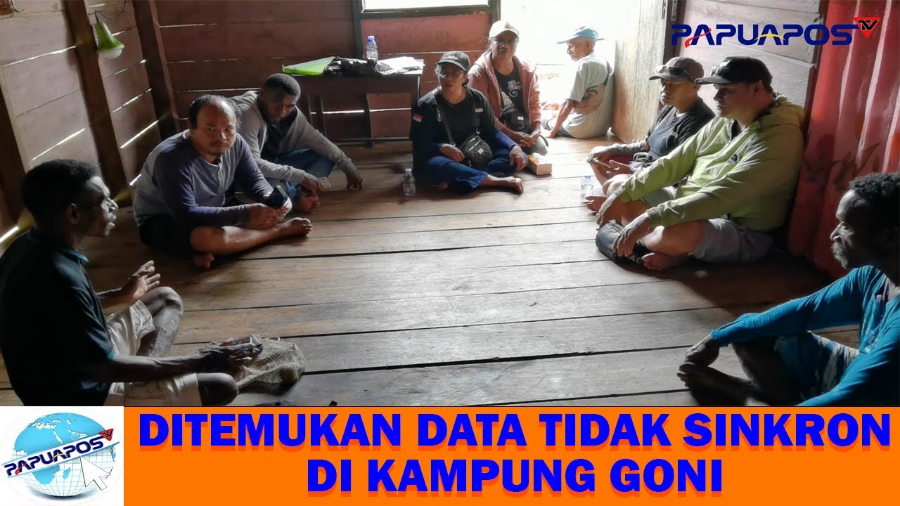 DITEMUKAN DATA TIDAK SINKRON DI KAMPUNG GONI