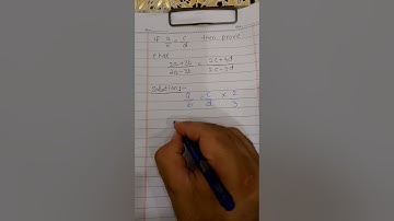 Use #Compendo #dividendo theorem to solve #maths