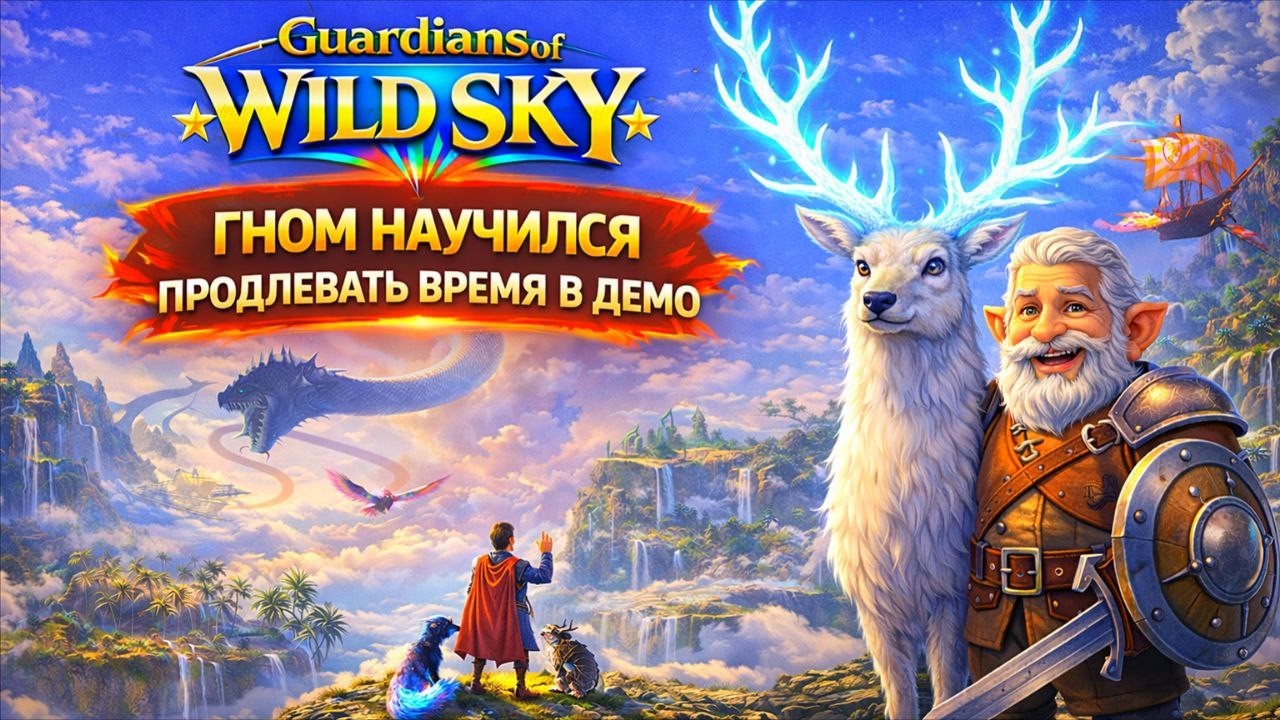 ПРИКЛЮЧЕНИЯ ПУЗАТОГО ГНОМА ➤ GUARDIANS OF THE WILD SKY