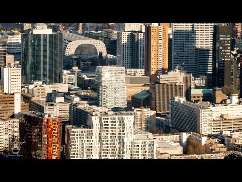 Rotterdam vanuit de lucht