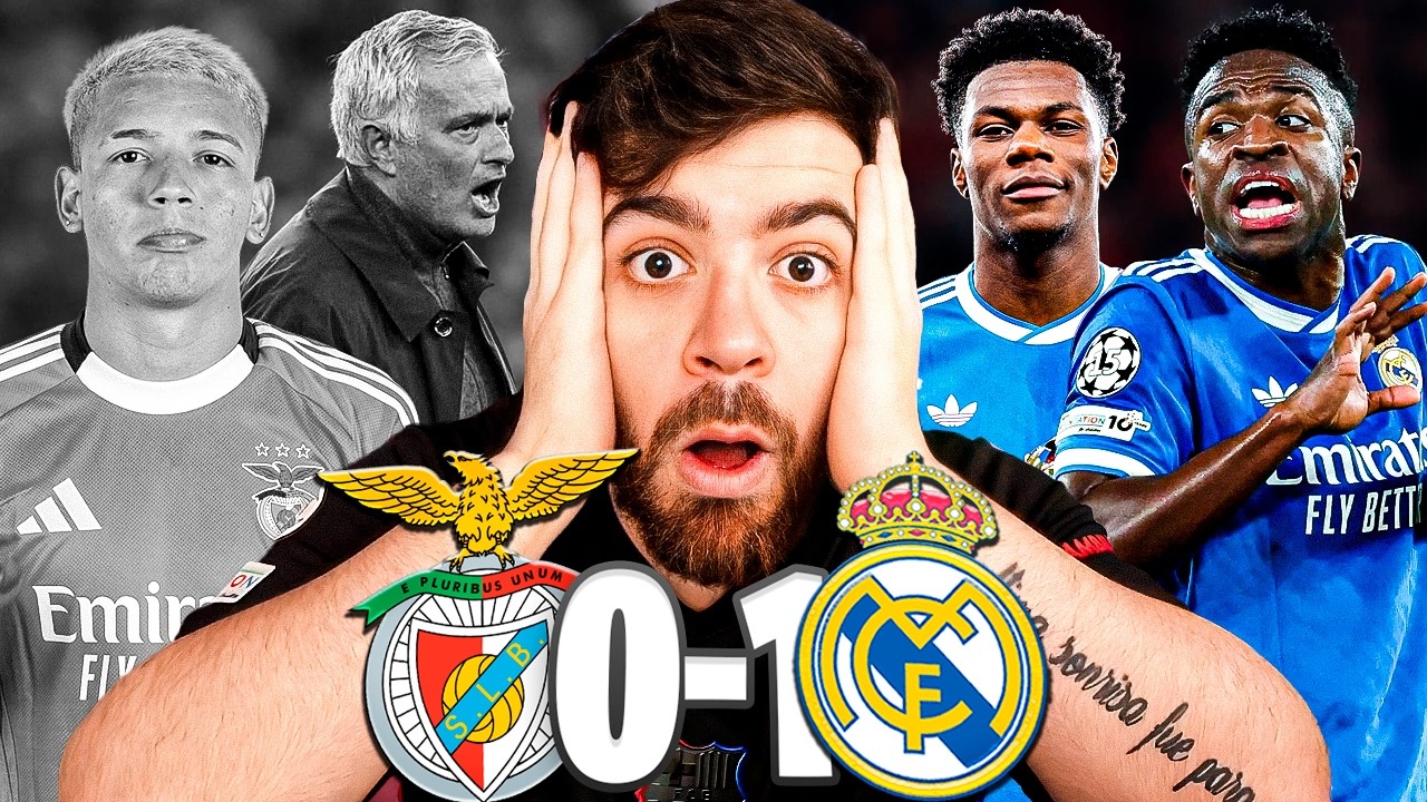 REAL MADRID LE GANA AL BENFICA. VINICIUS GOLAZO Y ESCÁNDALO POR ATAQUES RACISTAS. ¿HABRÁ SANCIONES?
