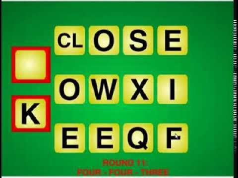 Seven Eleven Word Solitaire Gameplay