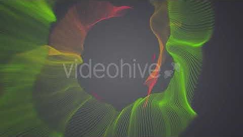 Colorful Strings Vj Loop V4 | Motion Graphics - Envato elements