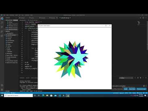 Display colourful stars using python programming || MR.ProgHammer