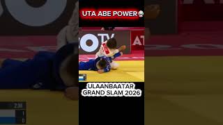 🇯🇵UTA ABE is a pure power💪at the ULAANBAATAR🥋GRAND SLAM 2026 #judo #ijf #mongolia