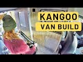 RENAULT KANGOO CAMPER VAN BUILD - PART 5 - Wardrobe And Kitchen Unit