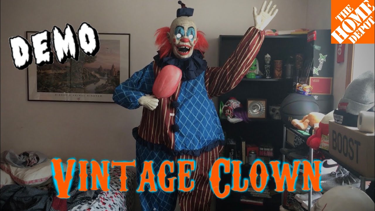 Home Depot Vintage Clown | DEMO