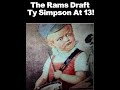 HUH??? #larams  #ramshouse #football #sofirelarams #mockdraft #nfl #sports #fantasyfootball