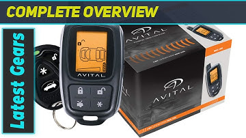 Avital 3305L 3305l Responder 2-Way Security System with 4-Button LCD Remote