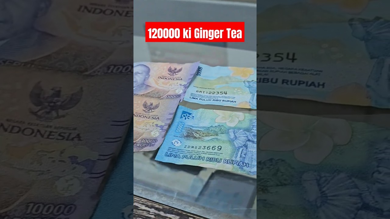 120000 Rupiah ki Ginger Tea| Bali's Tea | Organic Ginger Tea 