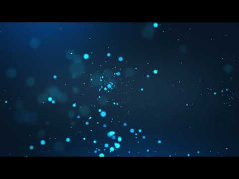 4K Blue Dust Animation Background Video - Footage - Screensaver 10 Hours