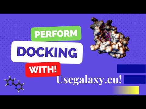 Virtual screening and molecular docking with Autodock Vina in UseGalaxy server