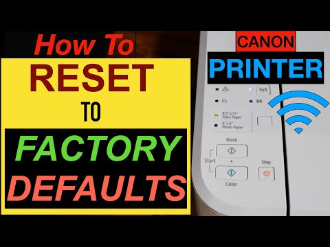 video Reset Máy In Canon G3510