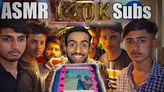 ASMR 140K Subscribers Celebration 🎉 With Buddies