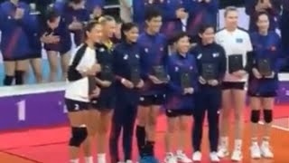 Awarding of the best of the best Avc Challenge Cup 2024