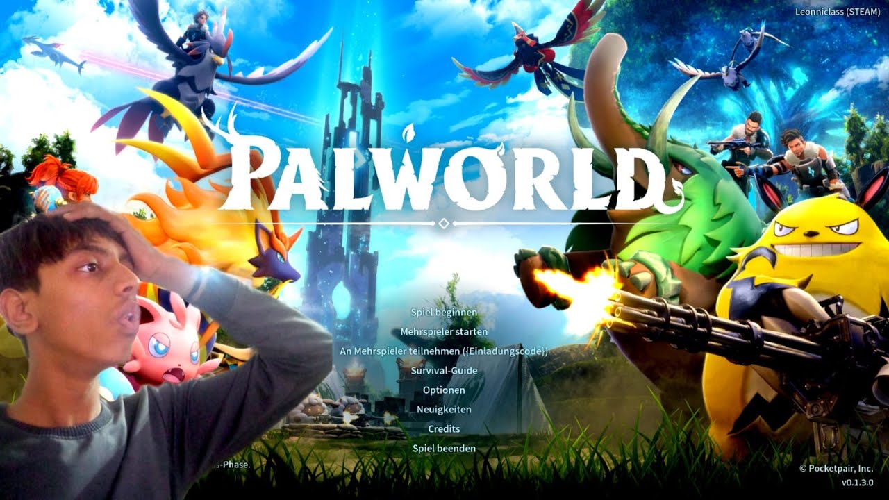 Palworld Hindi Gameplay #1 - Survived the First Day! 🦖