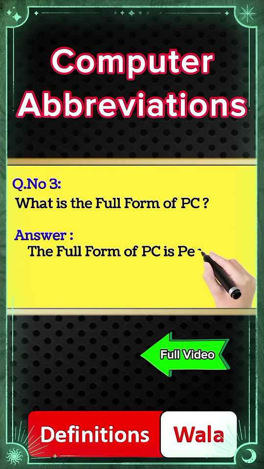 What Is The Full Form Of PC Computer Abbreviations Computer Full what-is-the-full-form-of-pc-computer-abbreviations-computer-full