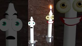 Face Doodles | 2 candles 😂 #doodles #animation #shorts #doodle #facedoodles