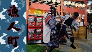 武魂擊/台灣甲胄武士隊出陣漁人町春夏祭典演出