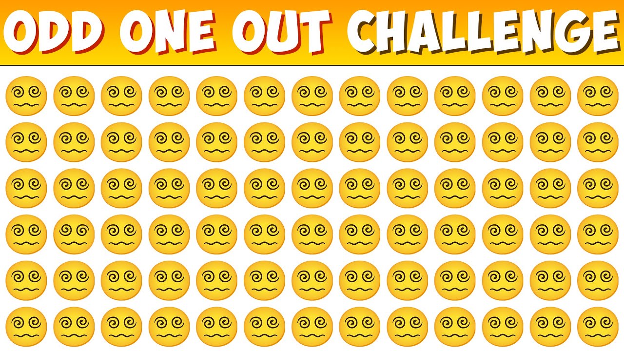 Find The Odd One Out Challenge | Can You Spot It Faster Than 99% People ...