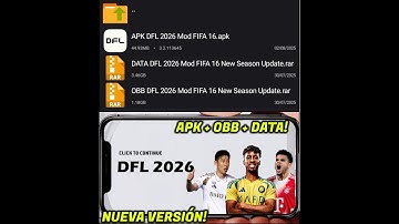 How to Install & Set Up DFL 26 MOD FIFA 16 APK + OBB + DATA on Android (Step by Step)