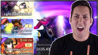 I Spent $500 On Summons (All my ad revenue) | Claytano Summoners War Chronicles 14