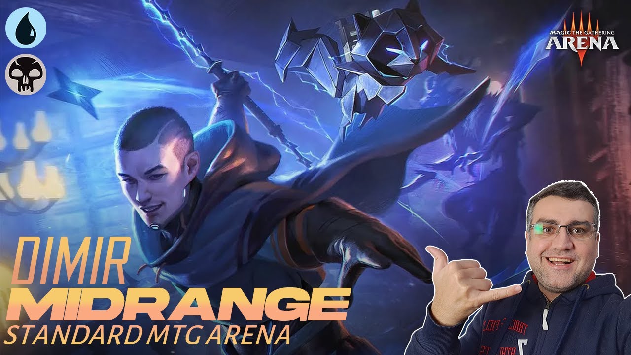 Deck Tech + Gameplay Dimir Midrange Atualizado - Standard MTG Arena